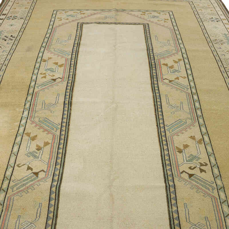 Vintage Turkish Hand-Knotted Rug - 6' 7" x 9' 8" (79" x 116") - K0069866