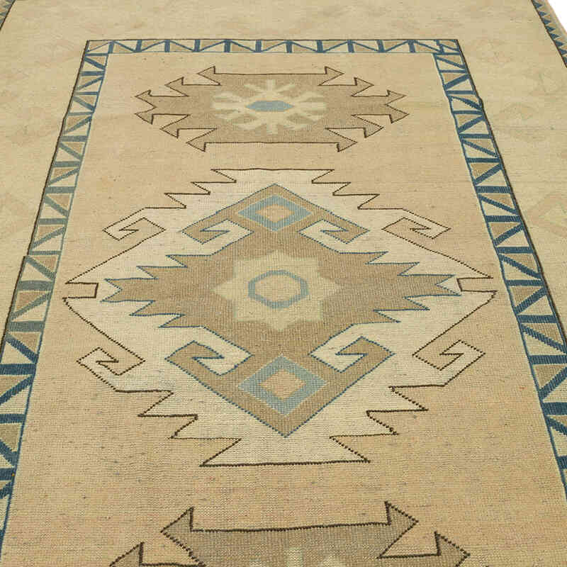 Vintage Turkish Hand-Knotted Rug - 5' 9" x 8'  (69" x 96") - K0069867