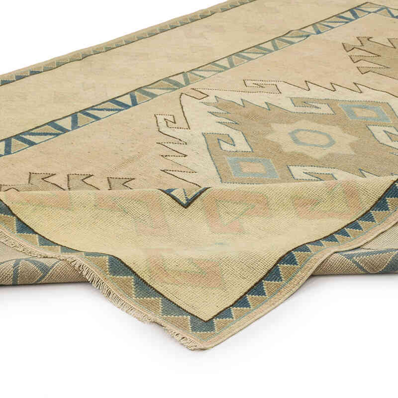 Vintage Turkish Hand-Knotted Rug - 5' 9" x 8'  (69" x 96") - K0069867