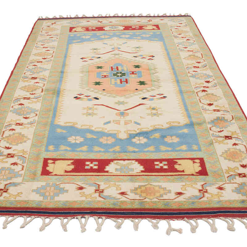 Vintage Turkish Hand-Knotted Rug - 4' 2" x 7' 3" (50" x 87") - K0069870