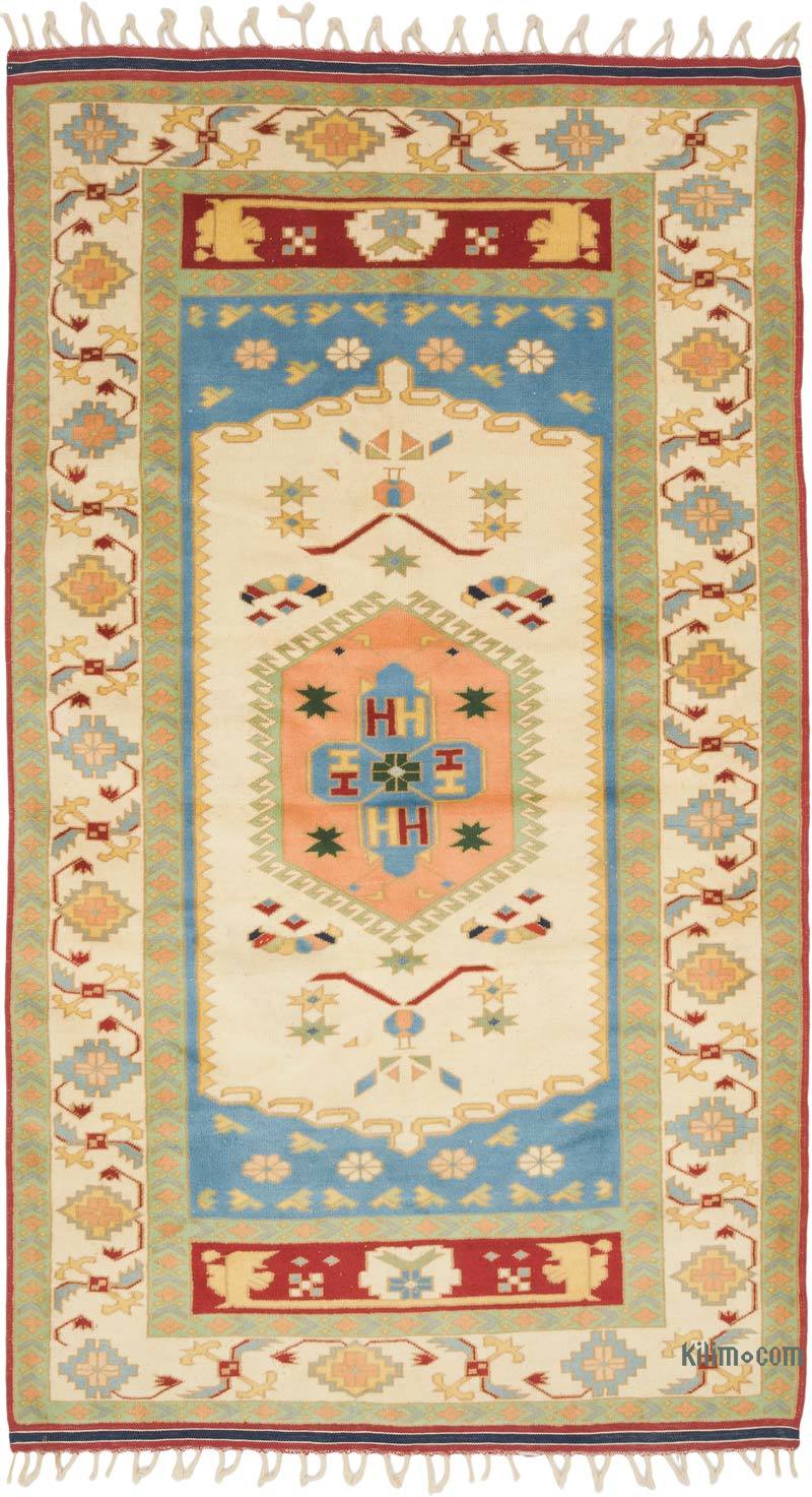 Vintage Turkish Hand-Knotted Rug - 4' 2" x 7' 3" (50" x 87") - K0069870