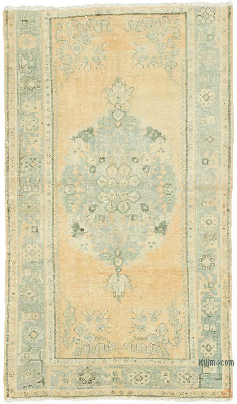 Alfombra Vintage Turca Anudada a Mano - 103 cm x 174 cm - K0069871