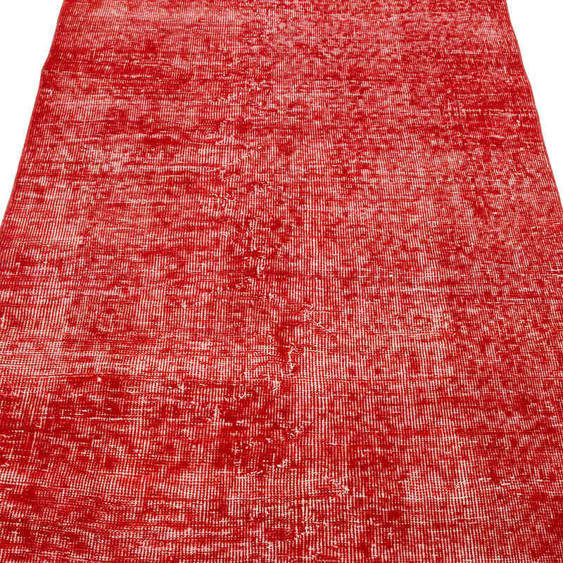 Over-dyed Vintage Hand-Knotted Turkish Rug - 3' 3" x 6' 3" (39" x 75") - K0069873