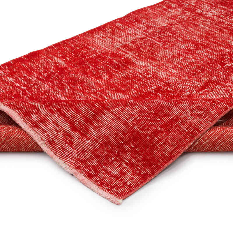 Over-dyed Vintage Hand-Knotted Turkish Rug - 3' 3" x 6' 3" (39" x 75") - K0069873