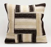 Kilim Pillow Cover - 1' 4" x 1' 4" (16" x 16")