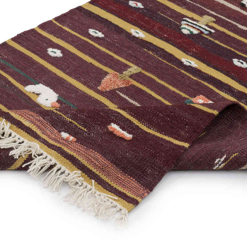 Nueva Alfombra Turca Kilim - 92 cm x 139 cm - K0070235