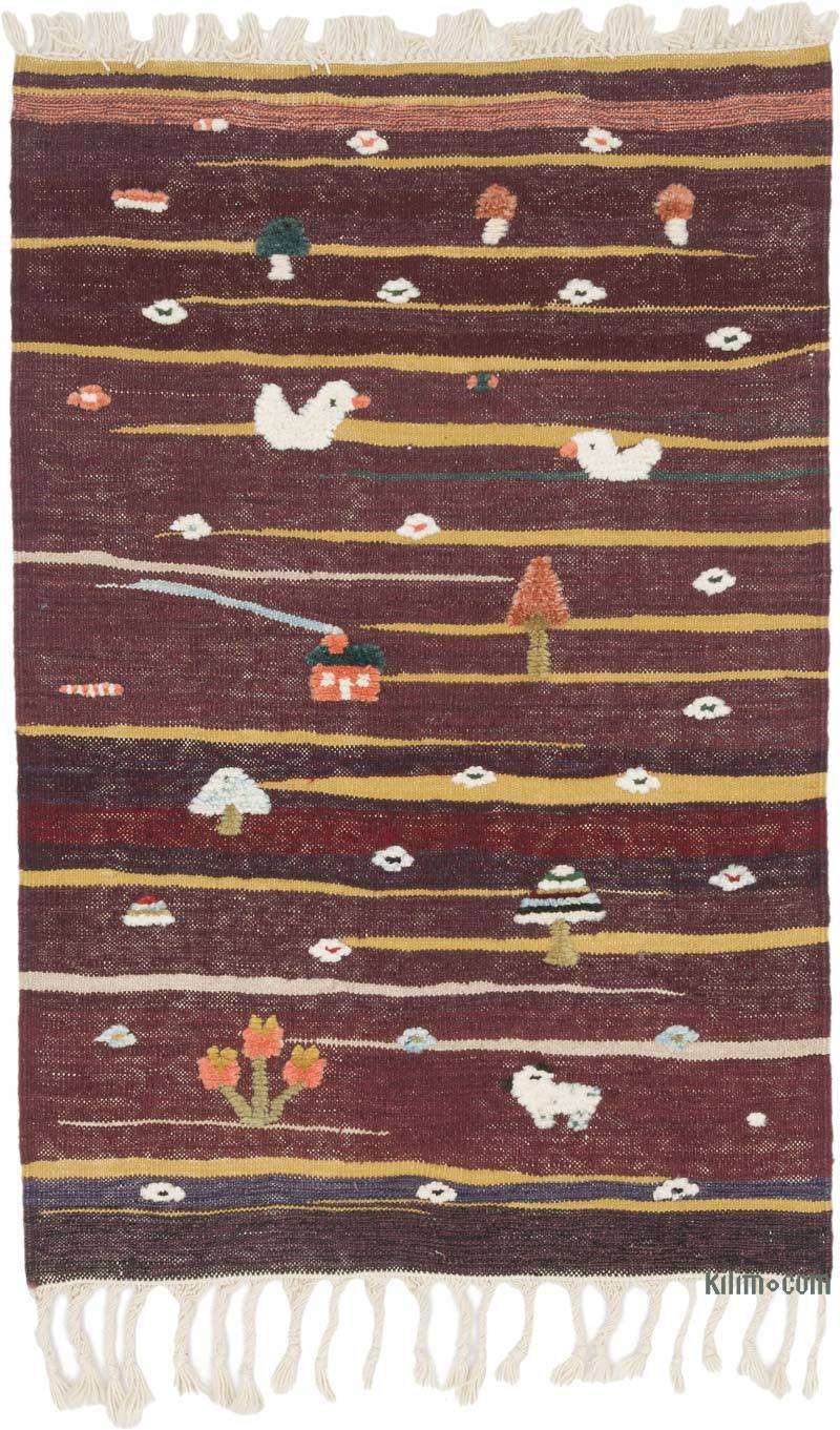 Nueva Alfombra Turca Kilim - 92 cm x 139 cm - K0070235