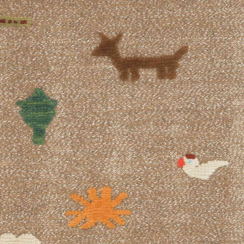 New Handwoven Turkish Kilim Rug - 3' 3" x 5' 3" (39" x 63") - K0070236