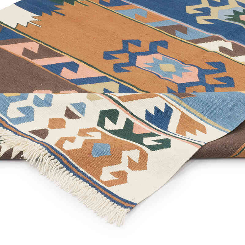 Yeni Kök Boya El Dokuma Kilim - 152 cm x 210 cm - K0070241