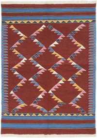 New Handwoven Turkish Kilim Rug - 6'  x 8' 4" (72" x 100")