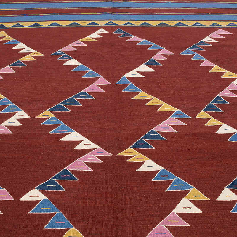 Yeni Kök Boya El Dokuma Kilim - 184 cm x 255 cm - K0070242