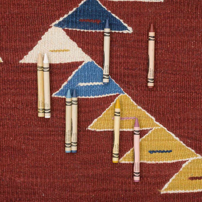 Yeni Kök Boya El Dokuma Kilim - 184 cm x 255 cm - K0070242