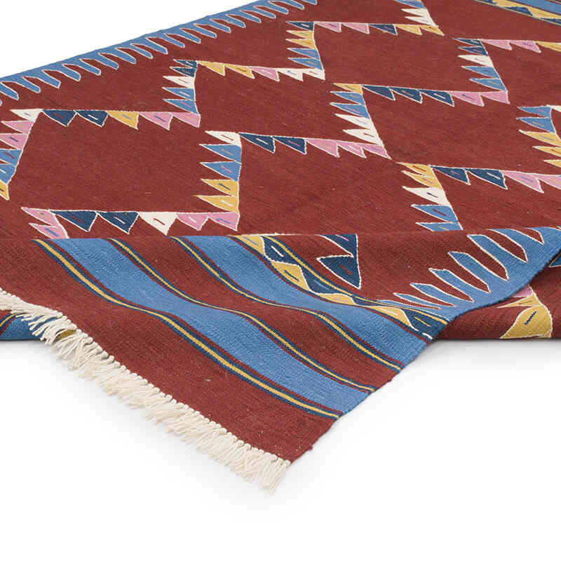 Yeni Kök Boya El Dokuma Kilim - 184 cm x 255 cm - K0070242