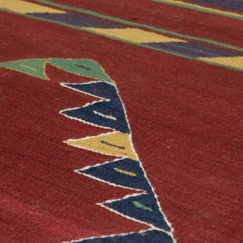 New Handwoven Turkish Kilim Rug - 5'  x 6' 11" (60" x 83") - K0070243