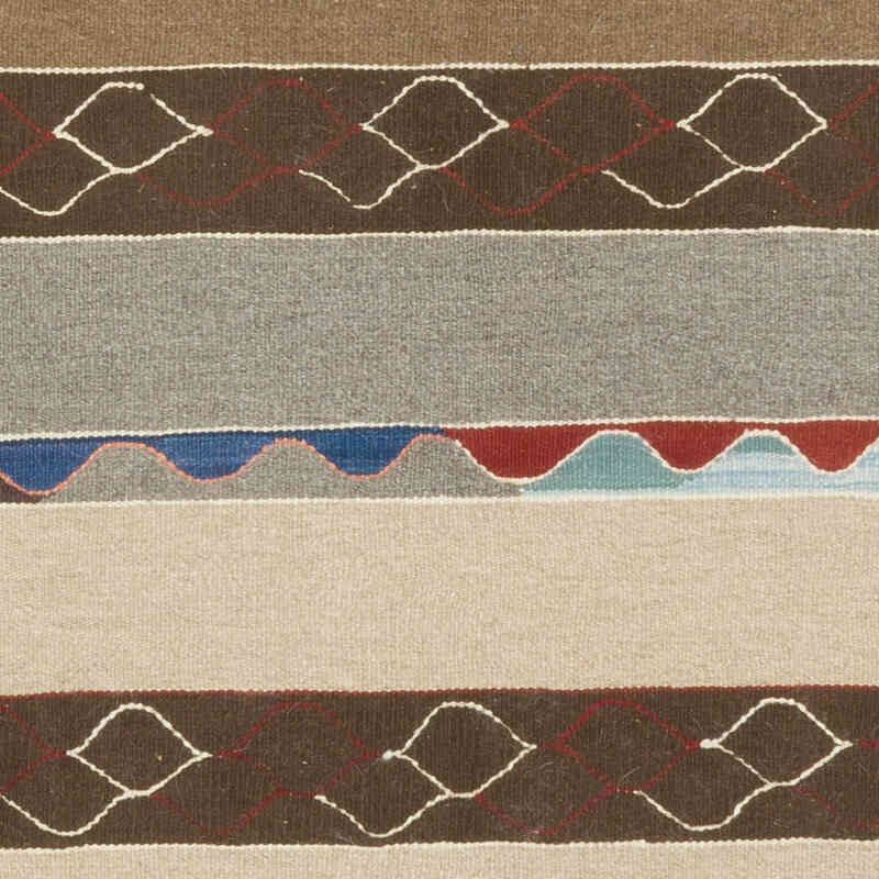 New Handwoven Turkish Kilim Rug - 4' 1" x 6' 2" (49" x 74") - K0070244