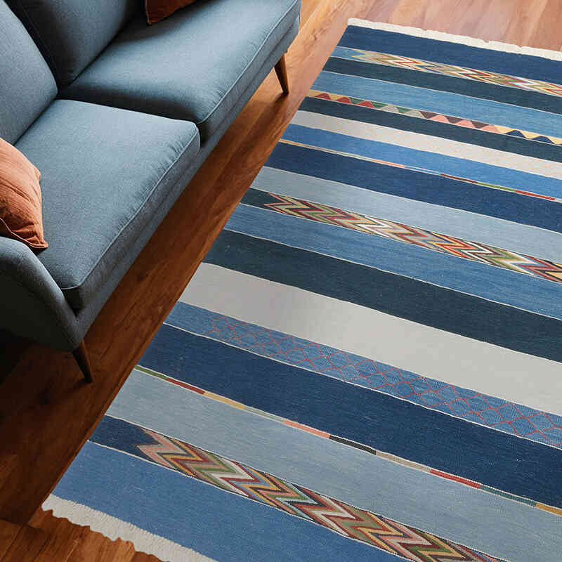 Nueva Alfombra Turca Kilim - 185 cm x 251 cm - K0070245