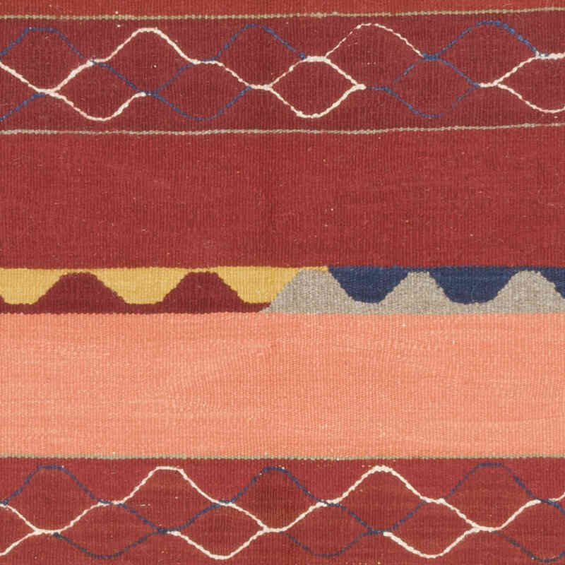 New Handwoven Turkish Kilim Rug - 4' 1" x 6' 5" (49" x 77") - K0070246