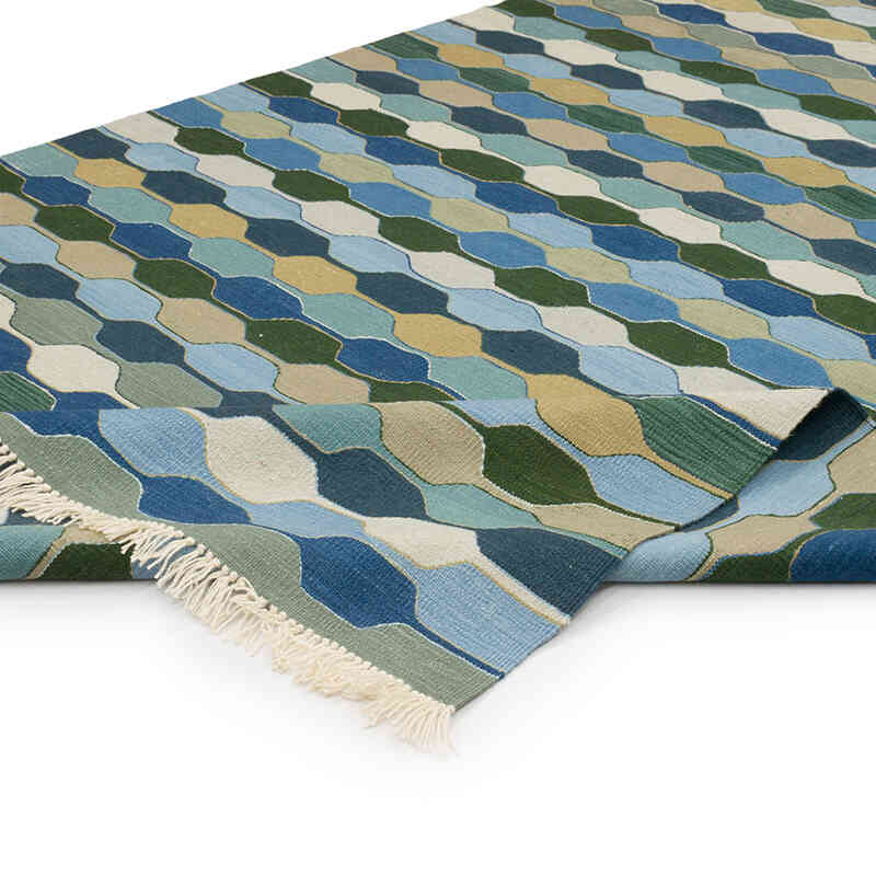 New Handwoven Turkish Kilim Rug - 6'  x 8' 4" (72" x 100") - K0070248