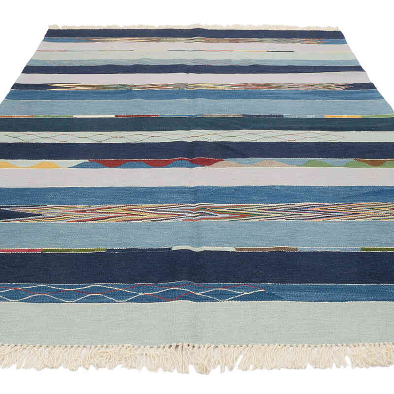Nueva Alfombra Turca Kilim - 162 cm x 226 cm - K0070249