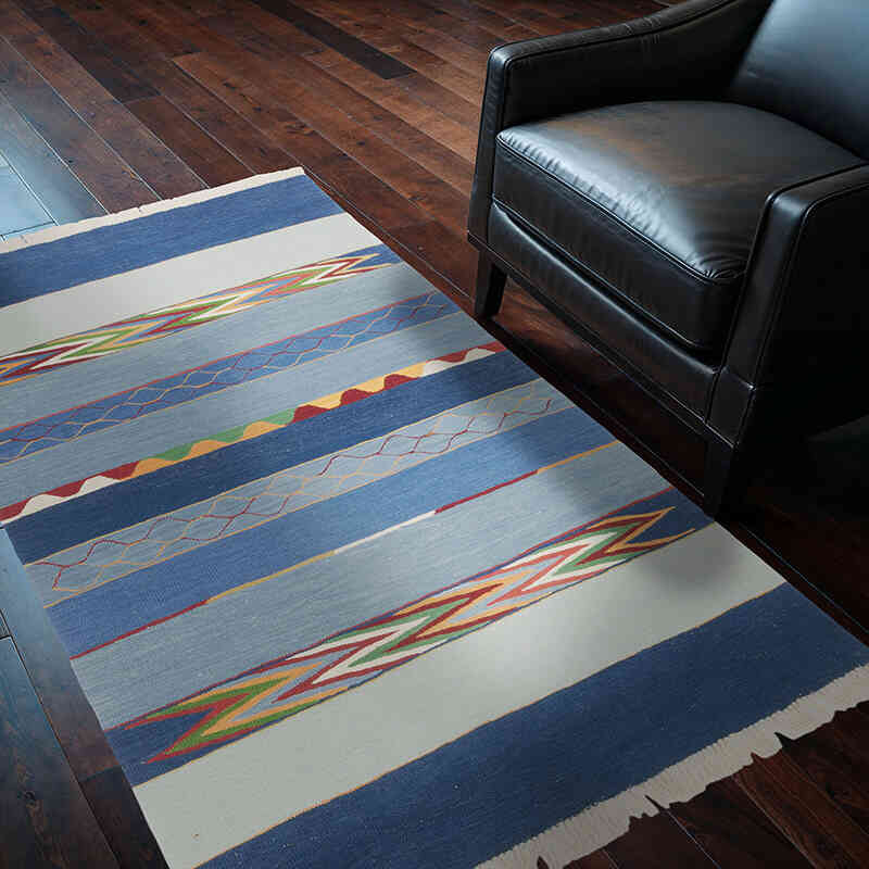 Nueva Alfombra Turca Kilim - 121 cm x 183 cm - K0070253