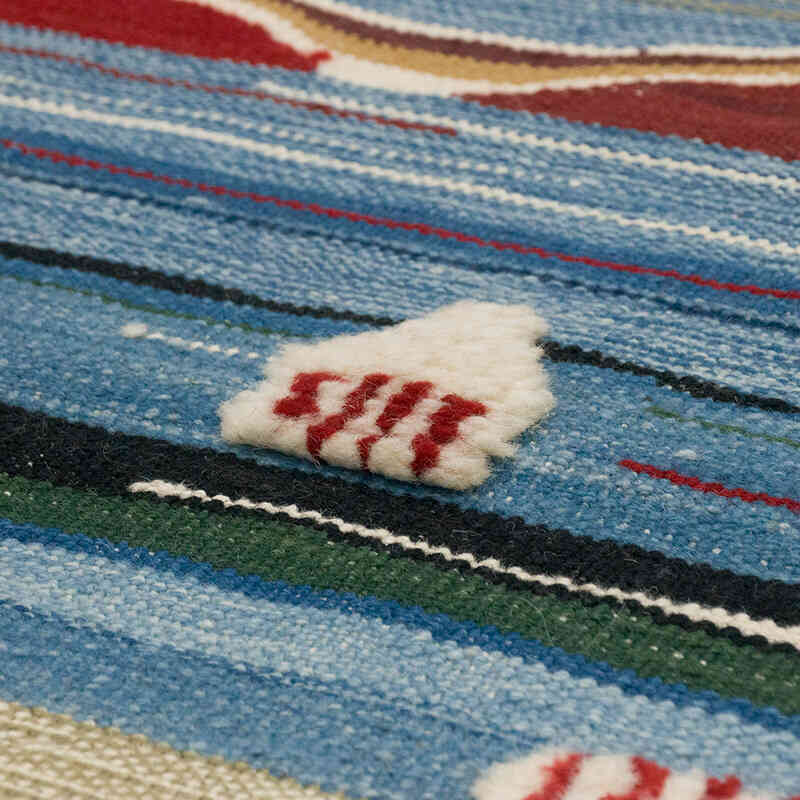 New Handwoven Turkish Kilim Rug - 3' 1" x 4' 11" (37" x 59") - K0070254