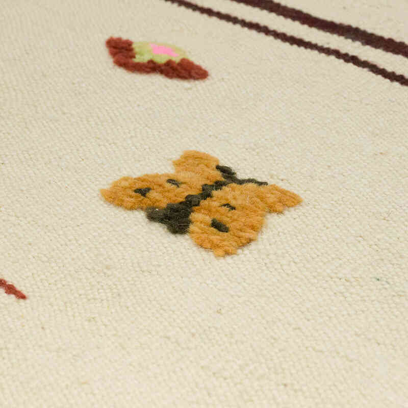 Yeni Kök Boya El Dokuma Kilim - 104 cm x 154 cm - K0070256