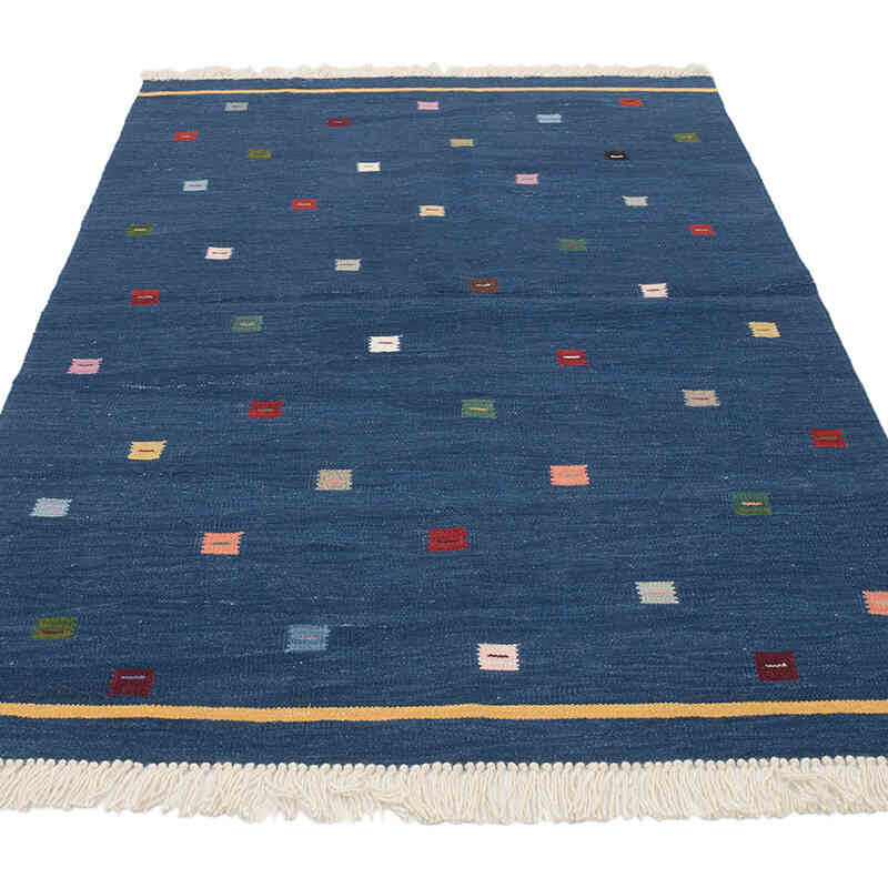 Nueva Alfombra Turca Kilim - 126 cm x 184 cm - K0070258