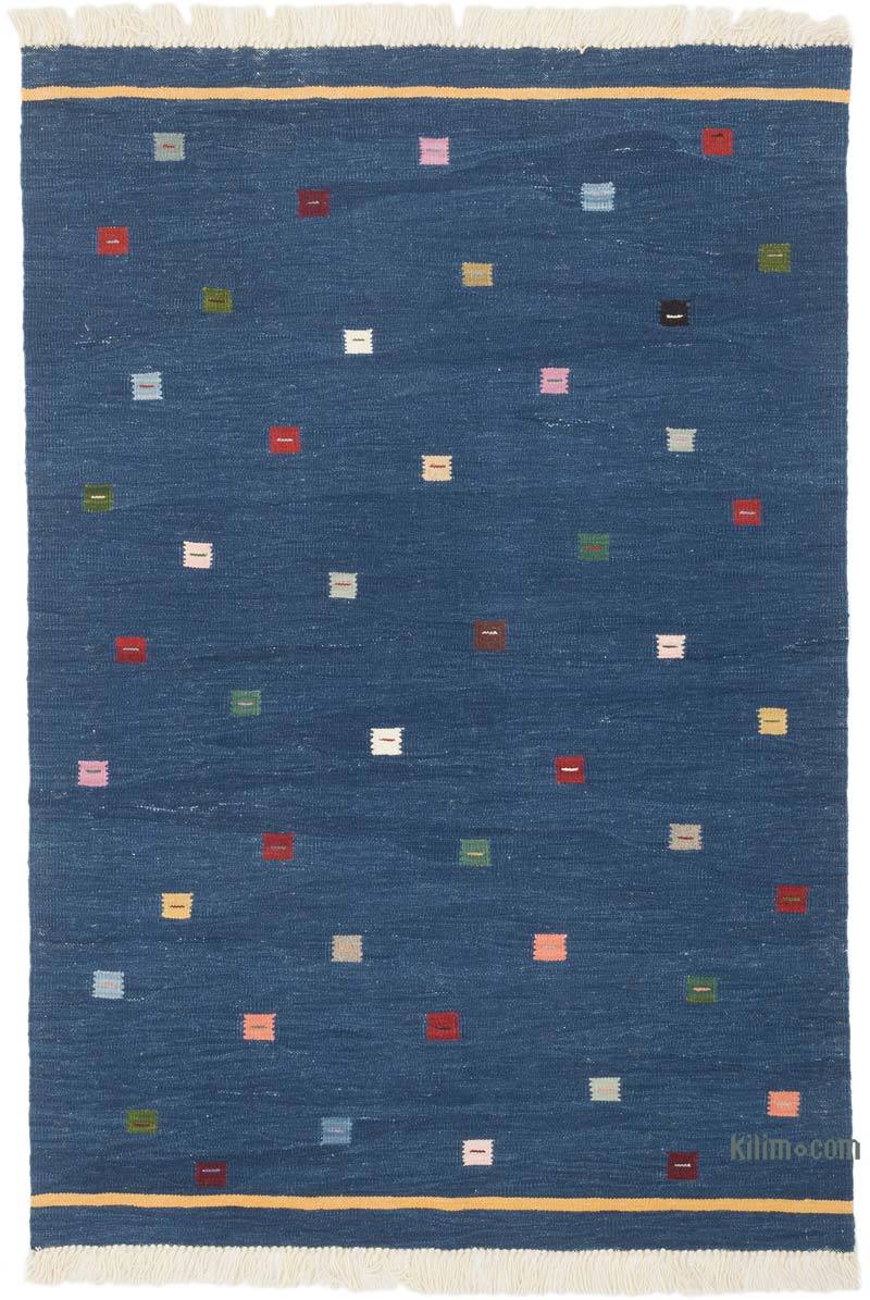 Nueva Alfombra Turca Kilim - 126 cm x 184 cm - K0070258