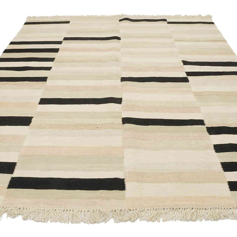 Nueva Alfombra Turca Kilim - 184 cm x 258 cm - K0070259