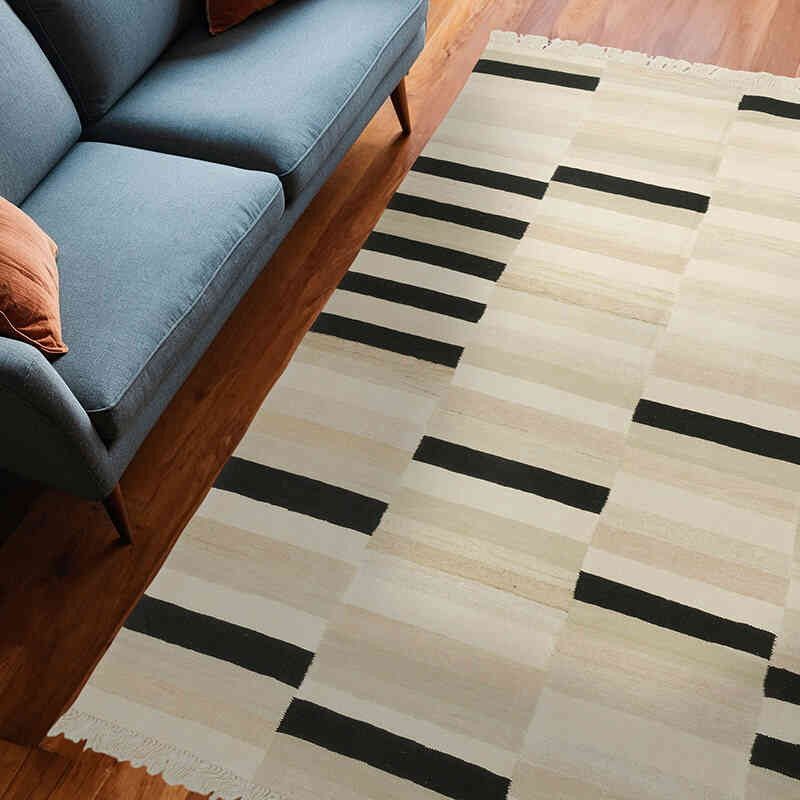 Nueva Alfombra Turca Kilim - 184 cm x 258 cm - K0070259