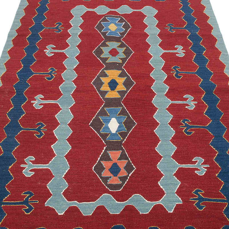 Nueva Alfombra Turca Kilim - 125 cm x 178 cm - K0070261