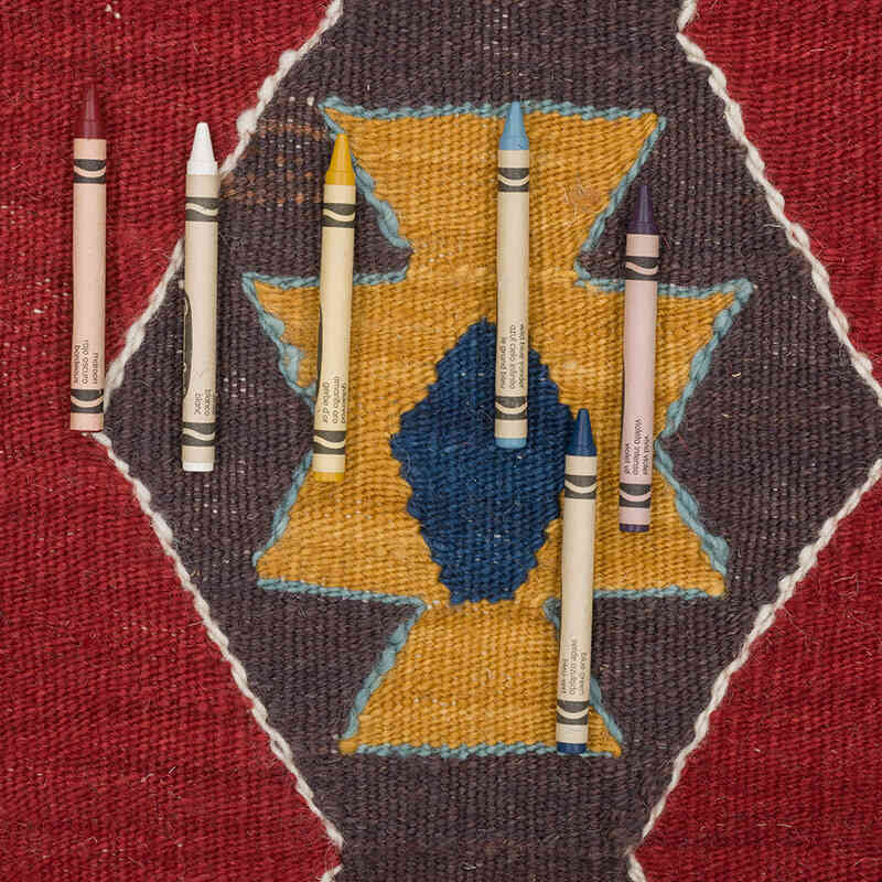 Nueva Alfombra Turca Kilim - 125 cm x 178 cm - K0070261