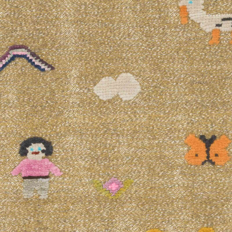 Nueva Alfombra Turca Kilim - 102 cm x 155 cm - K0070263
