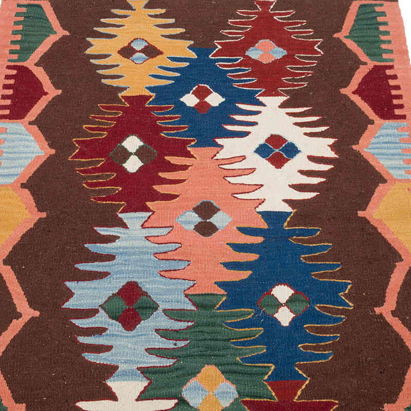 Nueva Alfombra Turca Kilim - 90 cm x 123 cm - K0070265