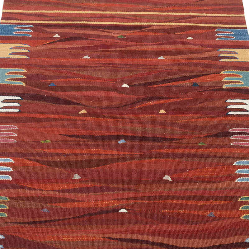 Yeni Kök Boya El Dokuma Kilim - 88 cm x 123 cm - K0070267