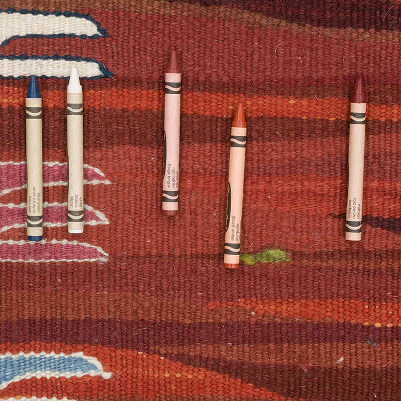 Yeni Kök Boya El Dokuma Kilim - 88 cm x 123 cm - K0070267