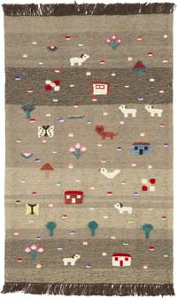 Nueva Alfombra Turca Kilim - 96 cm x 152 cm