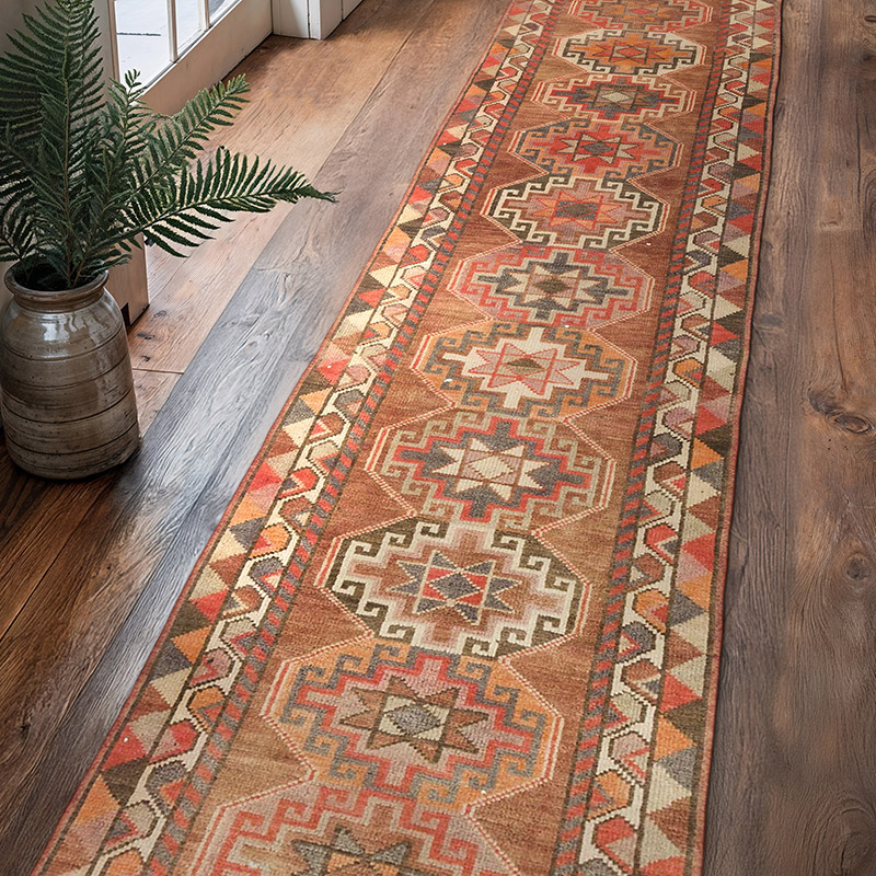 Vintage Anadolu Yolluk - 83 cm x 360 cm - K0070272