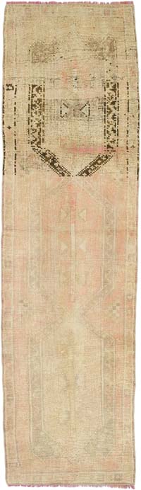 Vintage Anadolu Yolluk - 93 cm x 326 cm