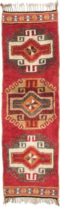 Vintage Anadolu Yolluk - 106 cm x 354 cm