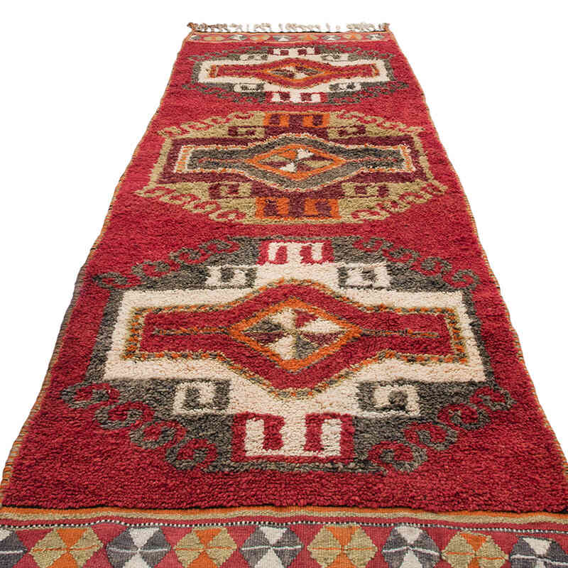 Vintage Anadolu Yolluk - 106 cm x 354 cm - K0070277