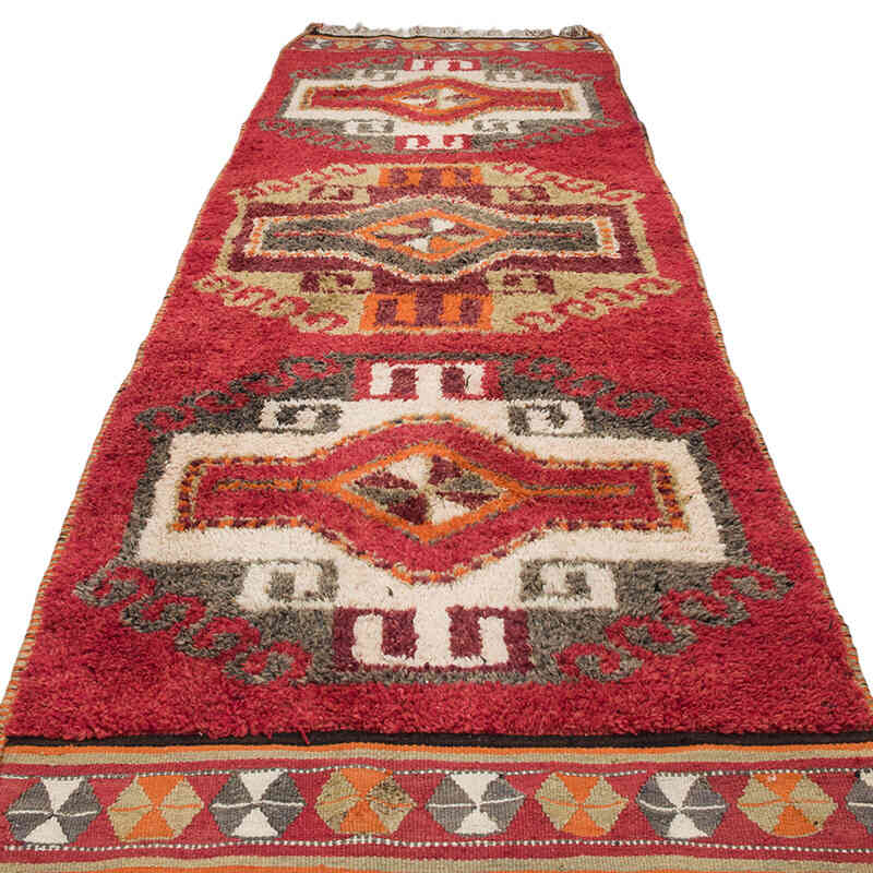 Vintage Anadolu Yolluk - 106 cm x 354 cm - K0070277