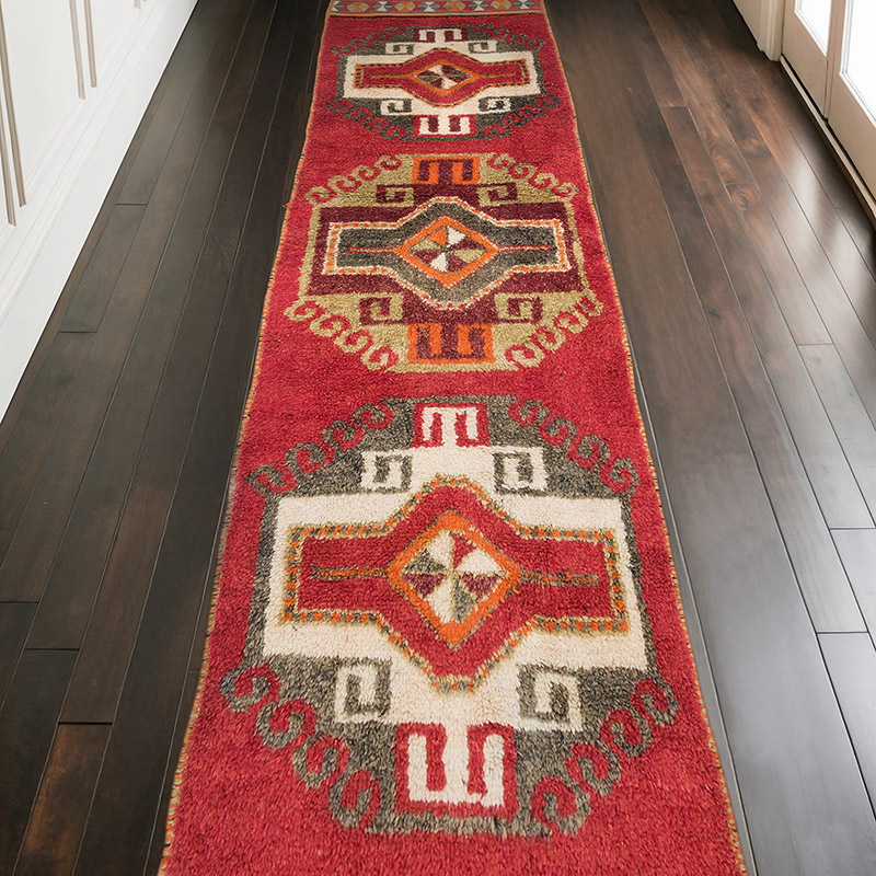 Vintage Anadolu Yolluk - 106 cm x 354 cm - K0070277