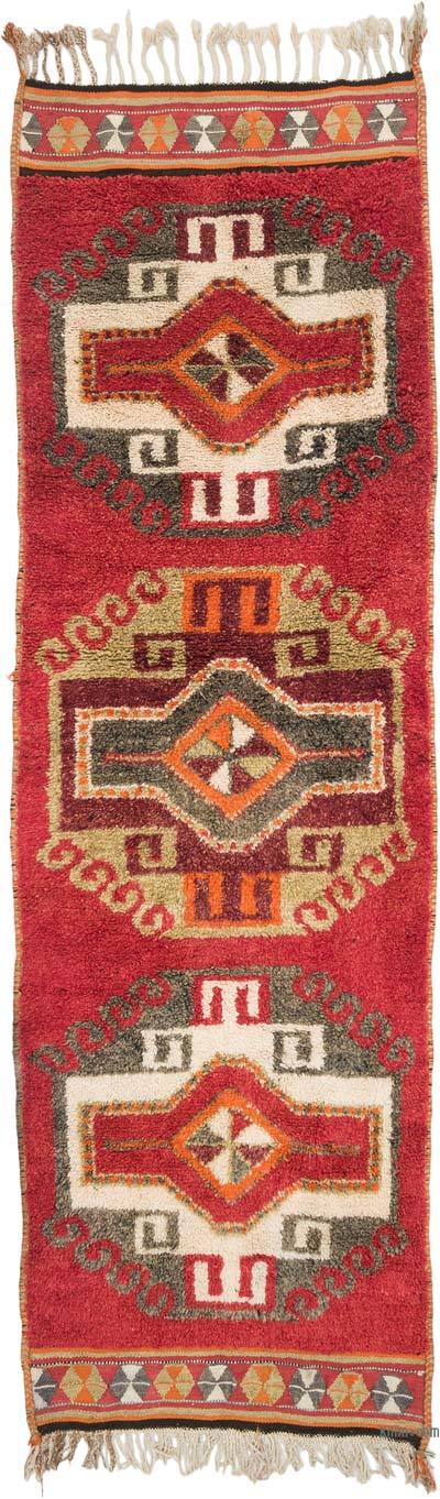 Vintage Anadolu Yolluk - 106 cm x 354 cm