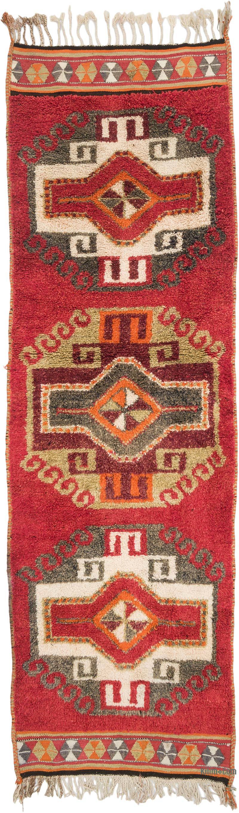 Vintage Anadolu Yolluk - 106 cm x 354 cm - K0070277