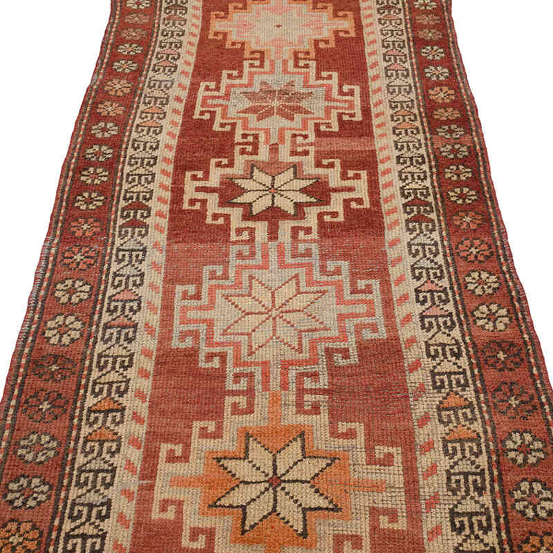 Vintage Anadolu Yolluk - 90 cm x 398 cm - K0070279