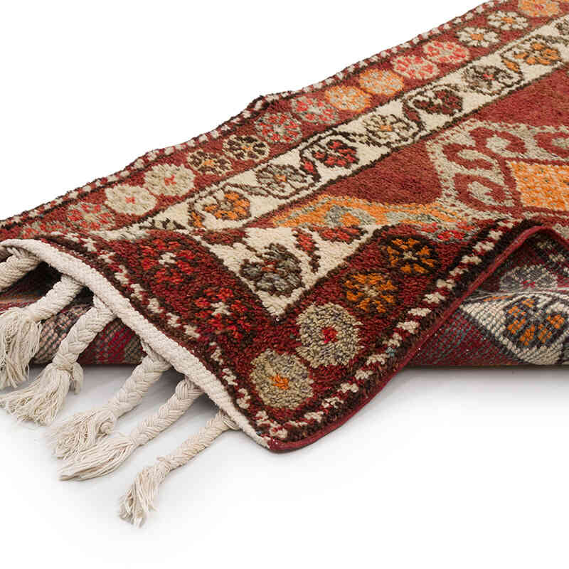 Vintage Tribal Runner Rug - 2' 9" x 13' 5" (33" x 161") - K0070281