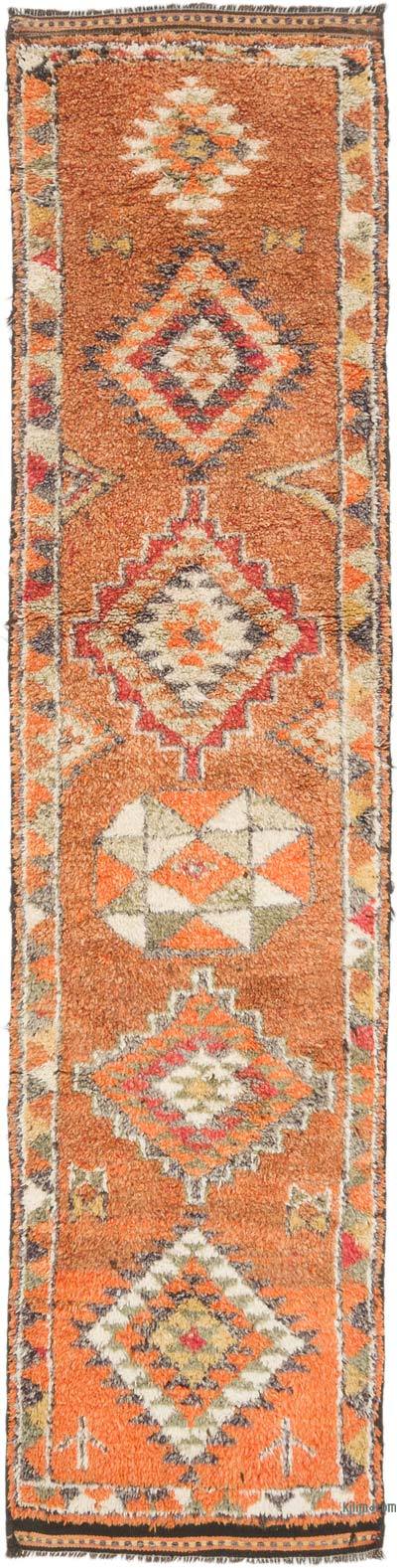 Vintage Anadolu Yolluk - 87 cm x 358 cm
