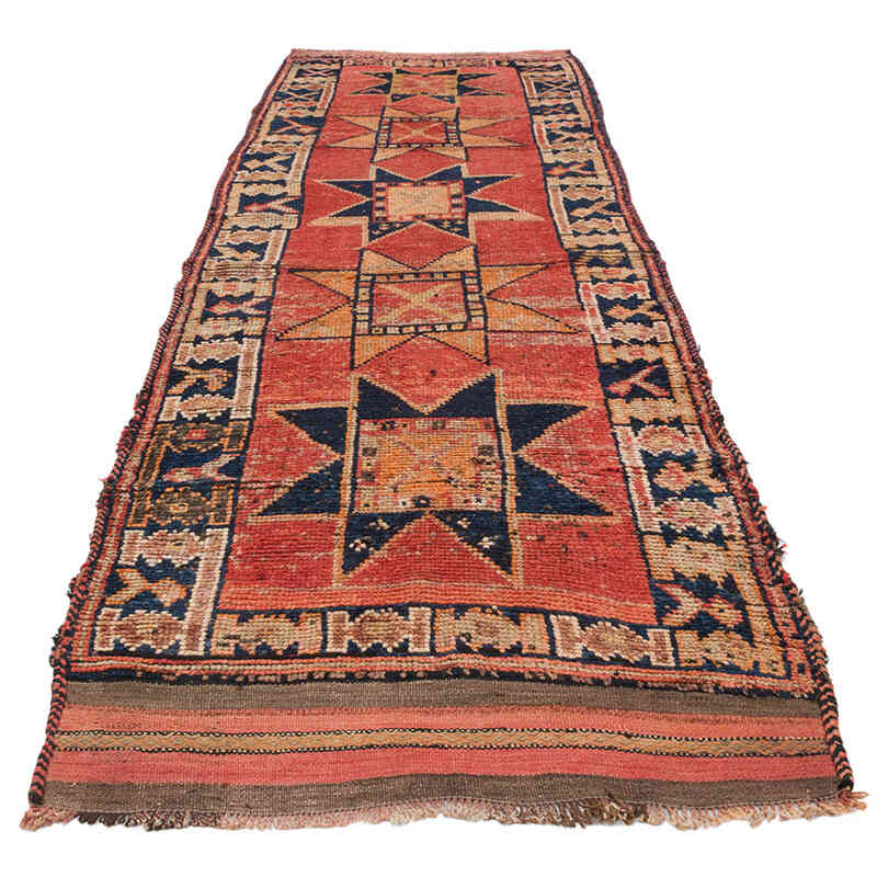 Vintage Anadolu Yolluk - 102 cm x 330 cm - K0070285