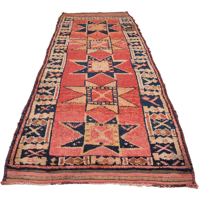 Vintage Anadolu Yolluk - 102 cm x 330 cm - K0070285